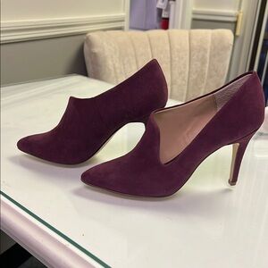 Elegant Plum Stiletto Heels